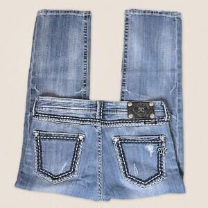Vintage y2k low rise Miss Me jeans boyfriend Size 29